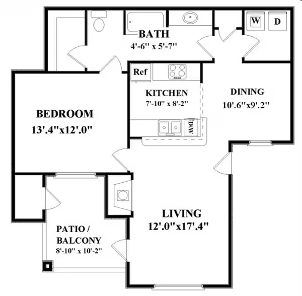 A1B Voyager 8208 floor plan